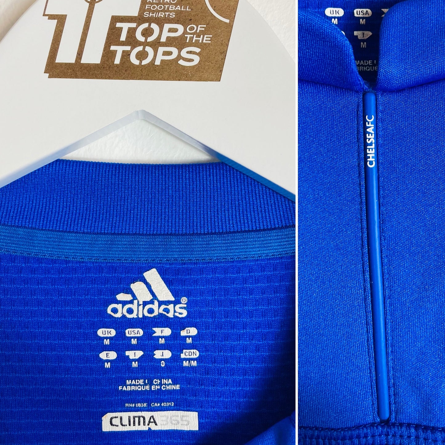 Chelsea home football shirt 2009/10 Drogba Medium