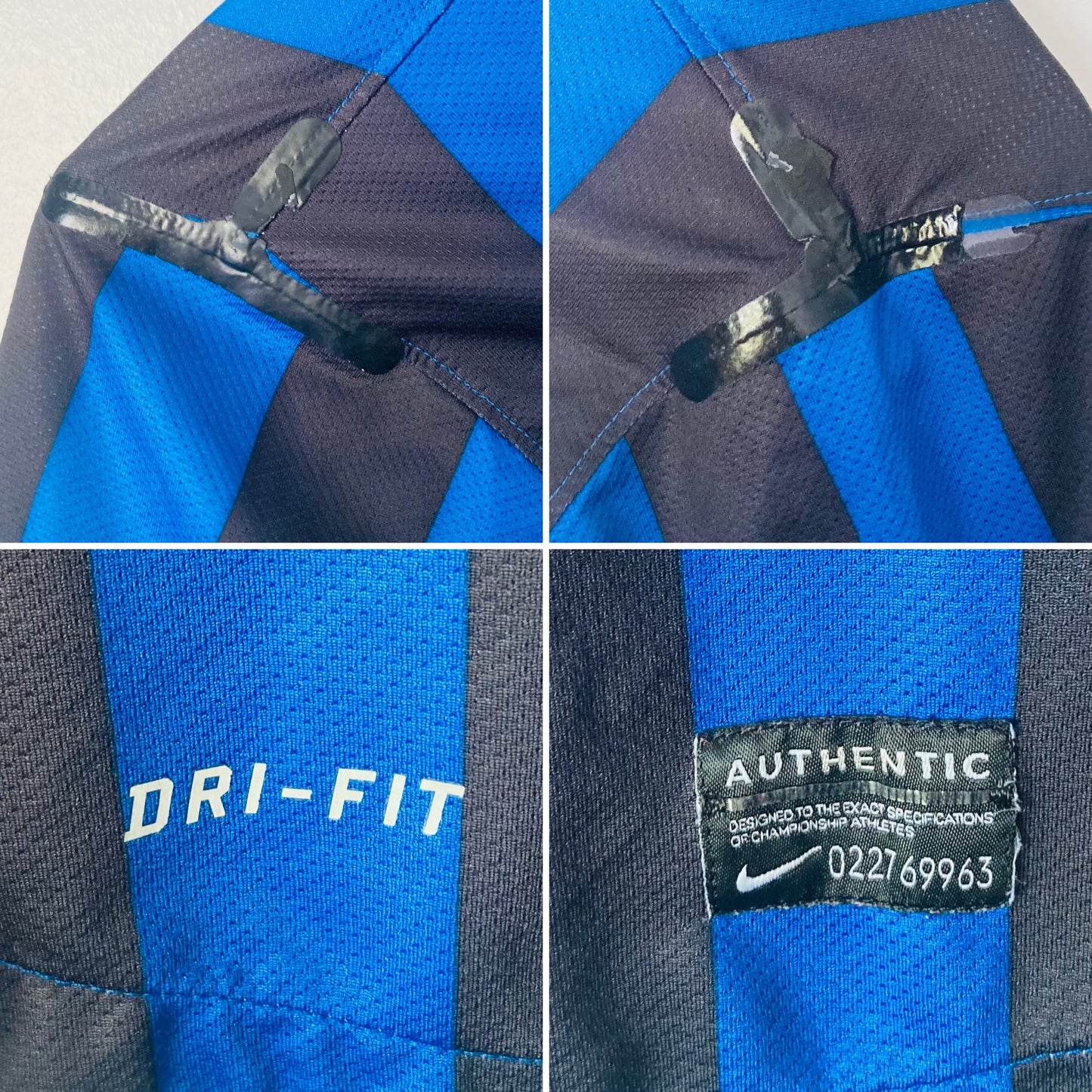 Inter Milan home football shirt (player version) 2011/12 Zanetti XL