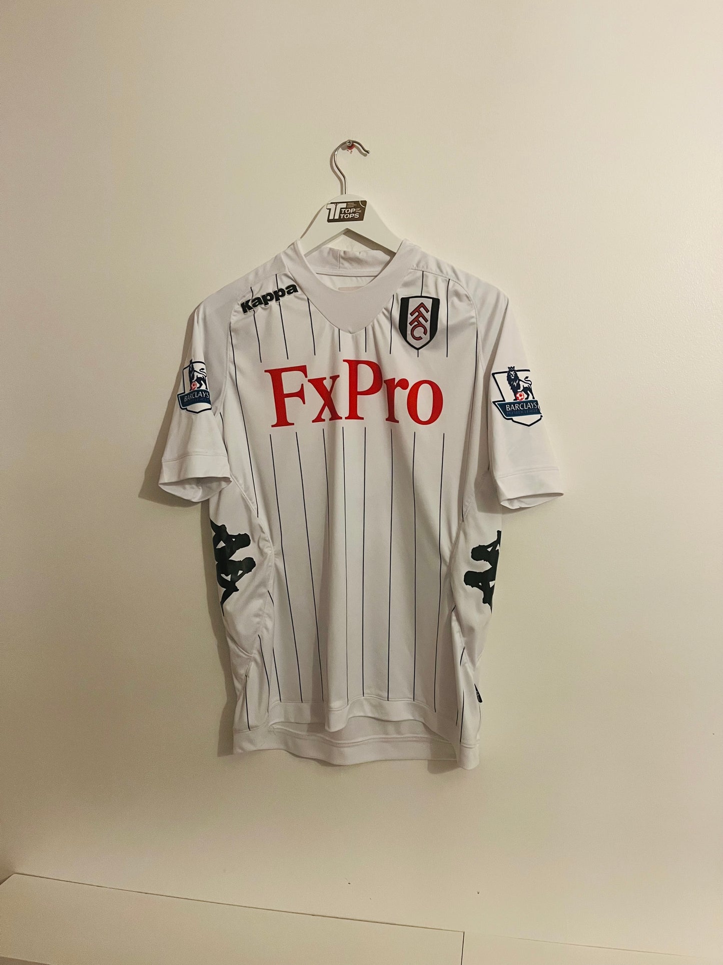 Fulham home football shirt 2012/13 Berbatov Medium