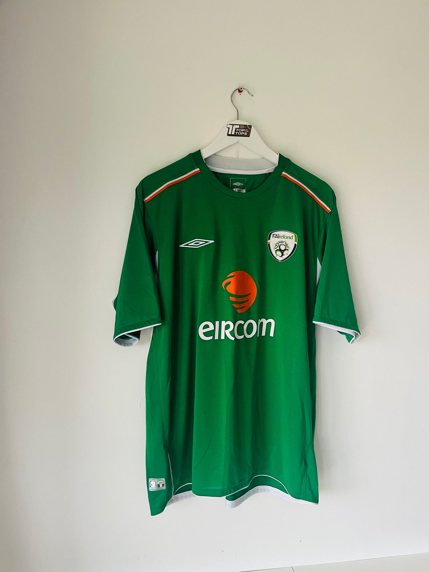 Republic of Ireland home football shirt 2004/06 XL