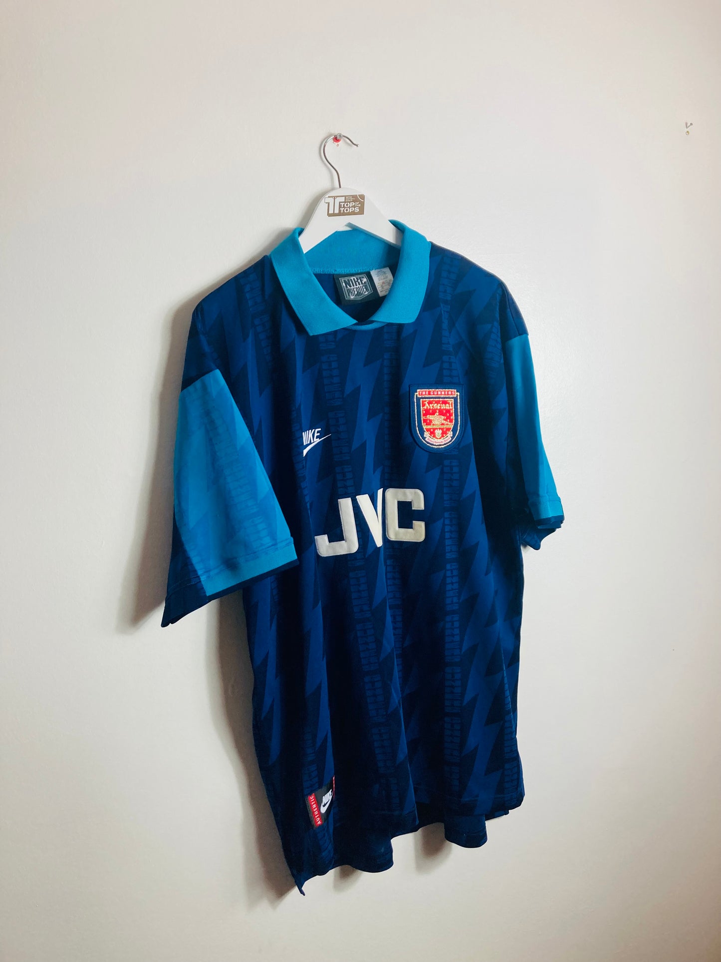Arsenal away football shirt 1994/95 Wright XXL