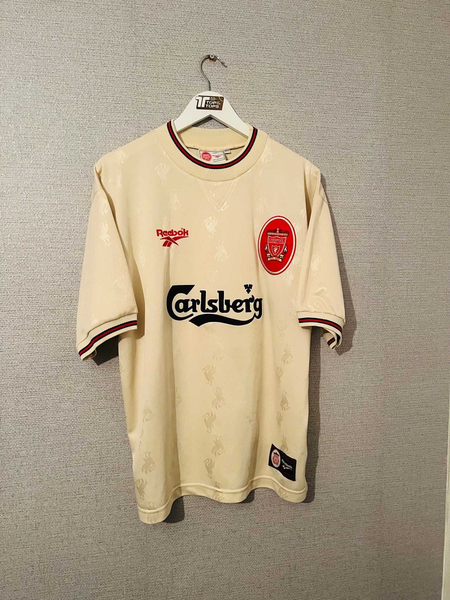 Liverpool away football shirt
1996/97 Berger Large
