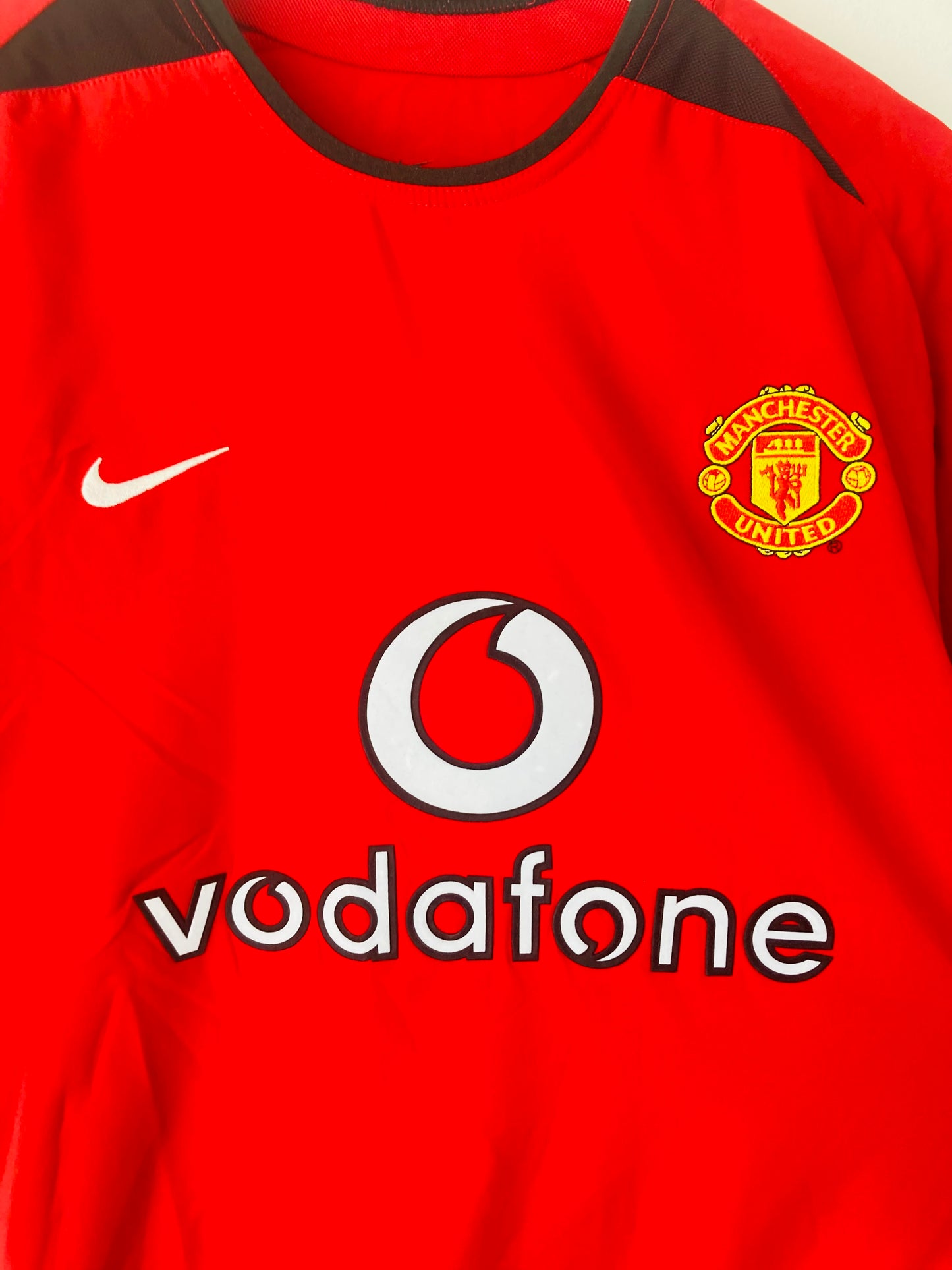 Manchester United home football shirt 2003/04 CR7 Large