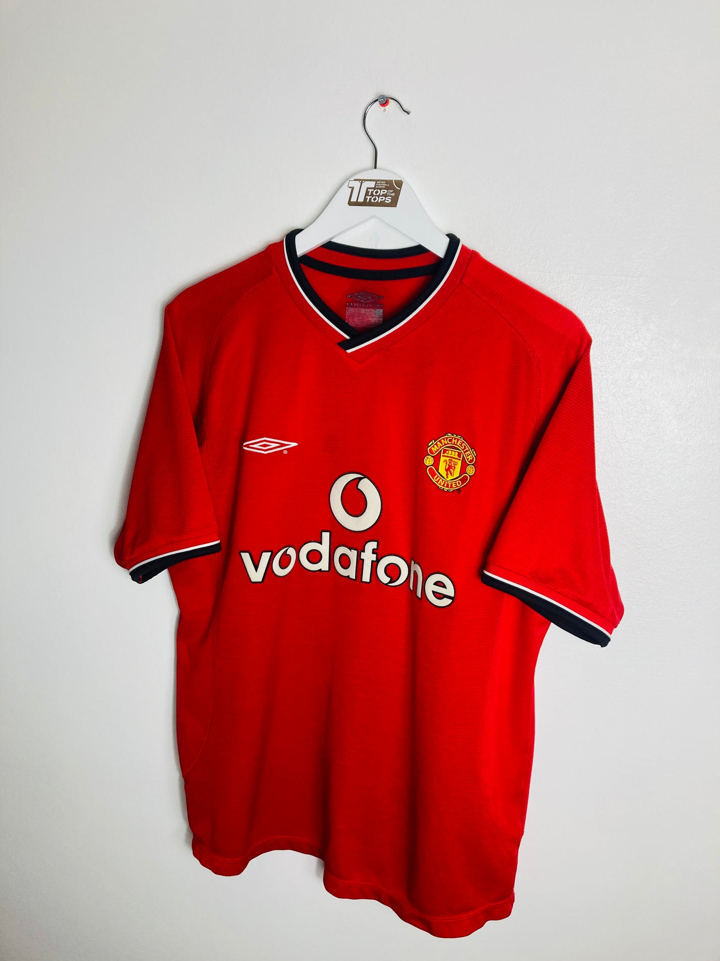Manchester United home football shirt
2000/02 Johnsen Medium