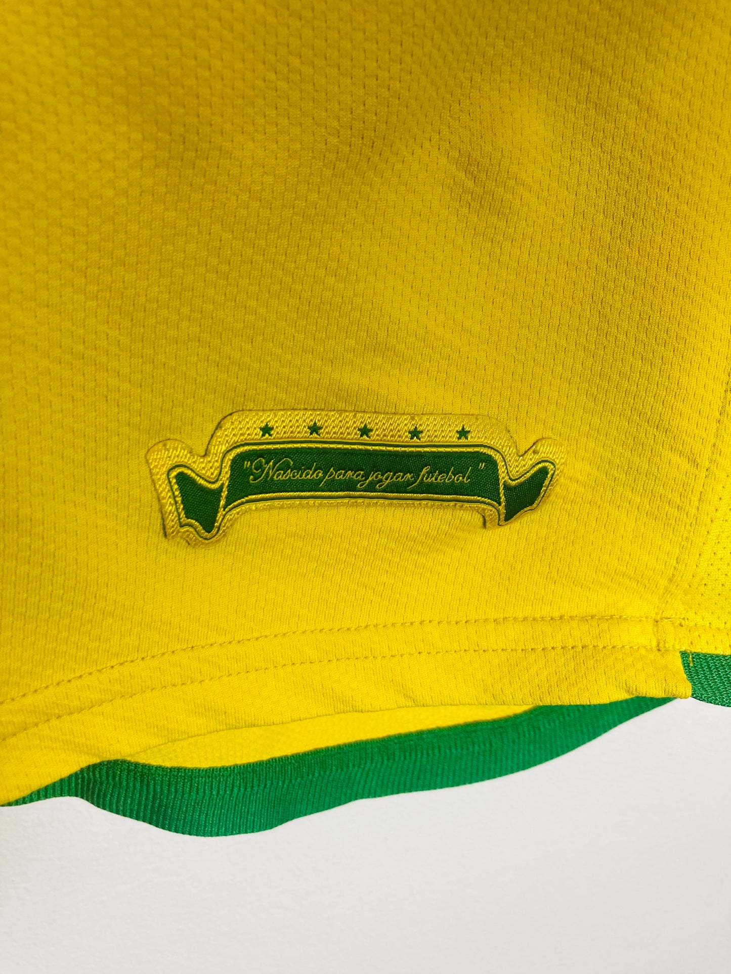 Brazil home football shirt 2006/07 R9 Large