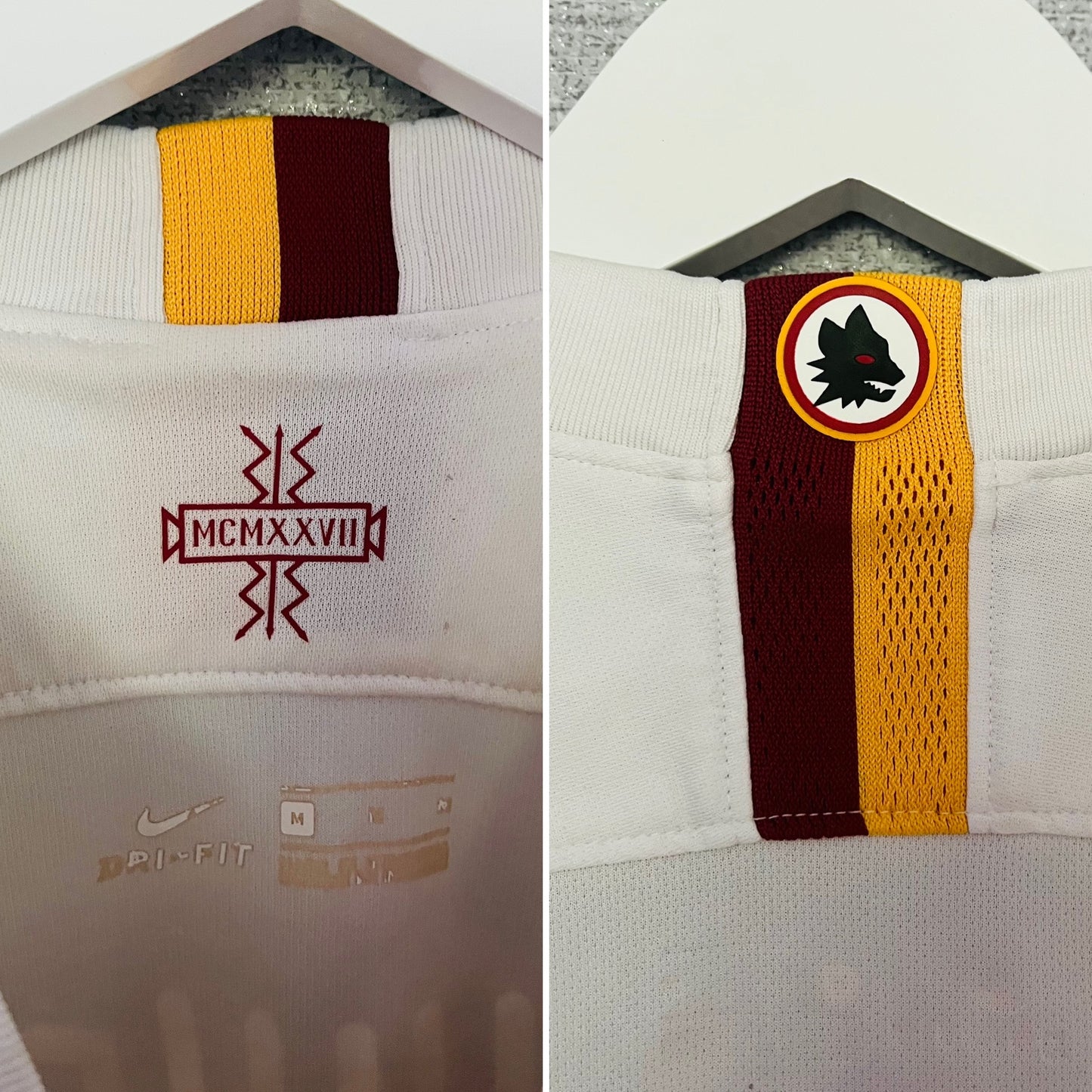 Roma away football shirt 2019/20 Kluivert Medium