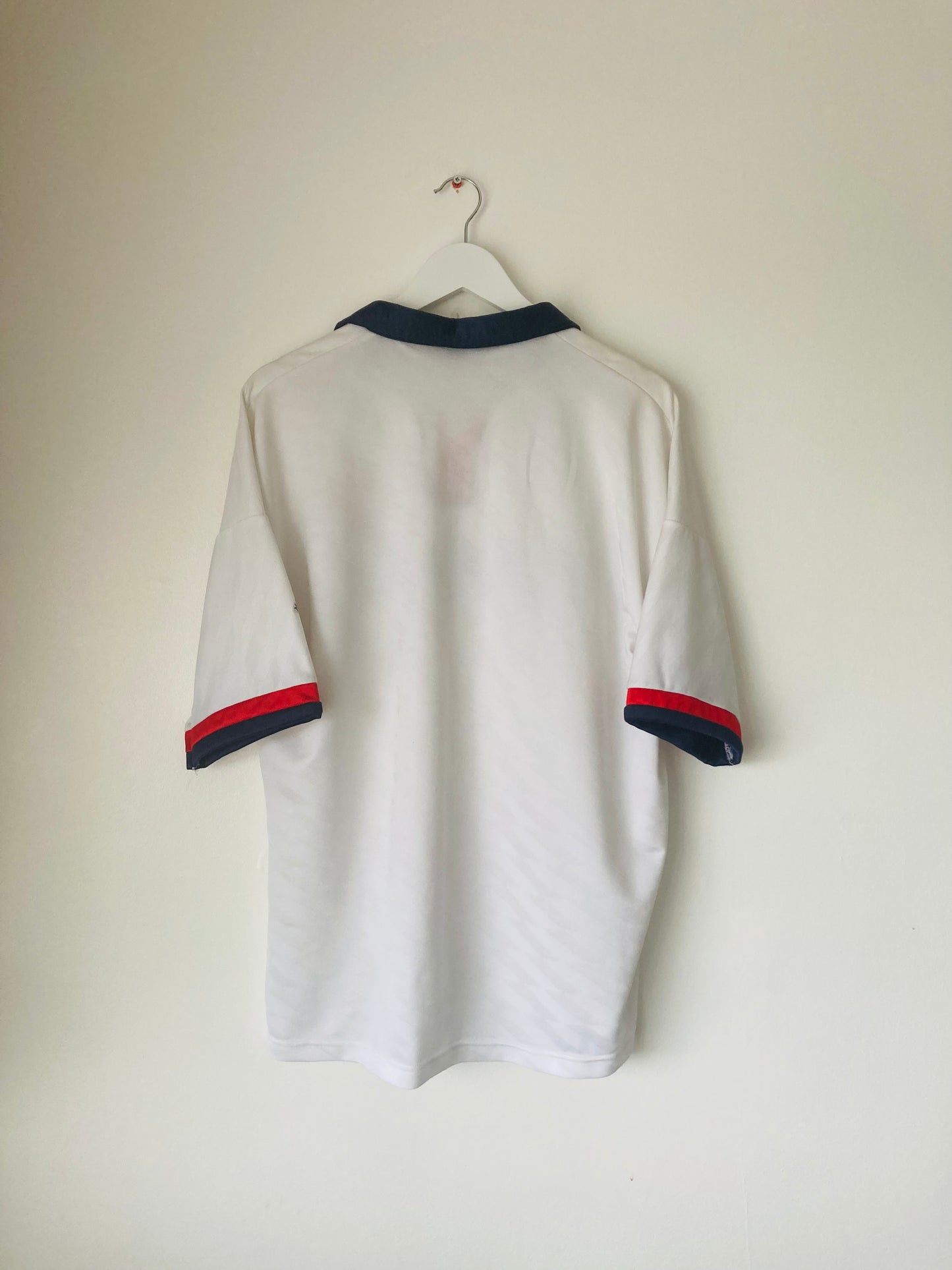 Bolton Wanderers home football shirt 1990/93 XL