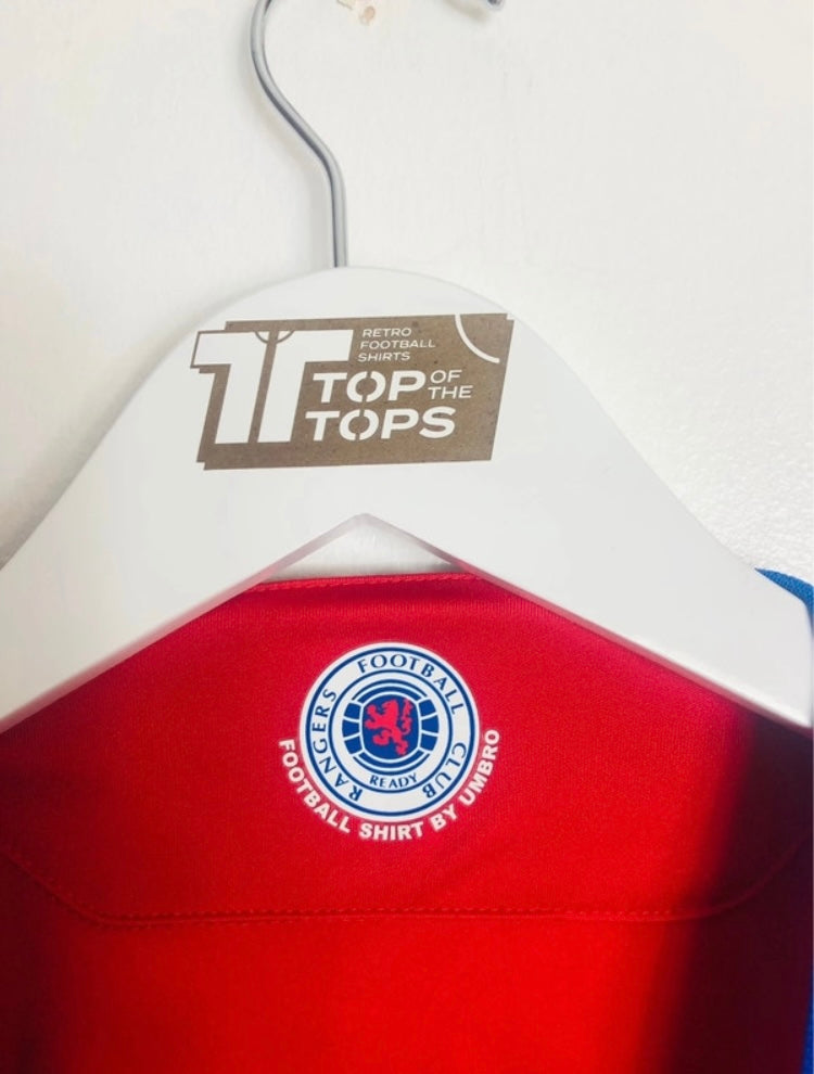 Glasgow Rangers away football shirt Large Novo 2009/10