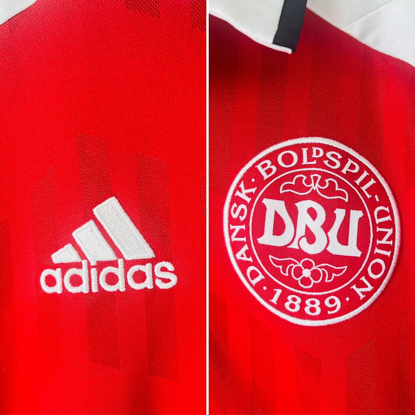Denmark home football shirt
Euro 2012 Bendtner XL