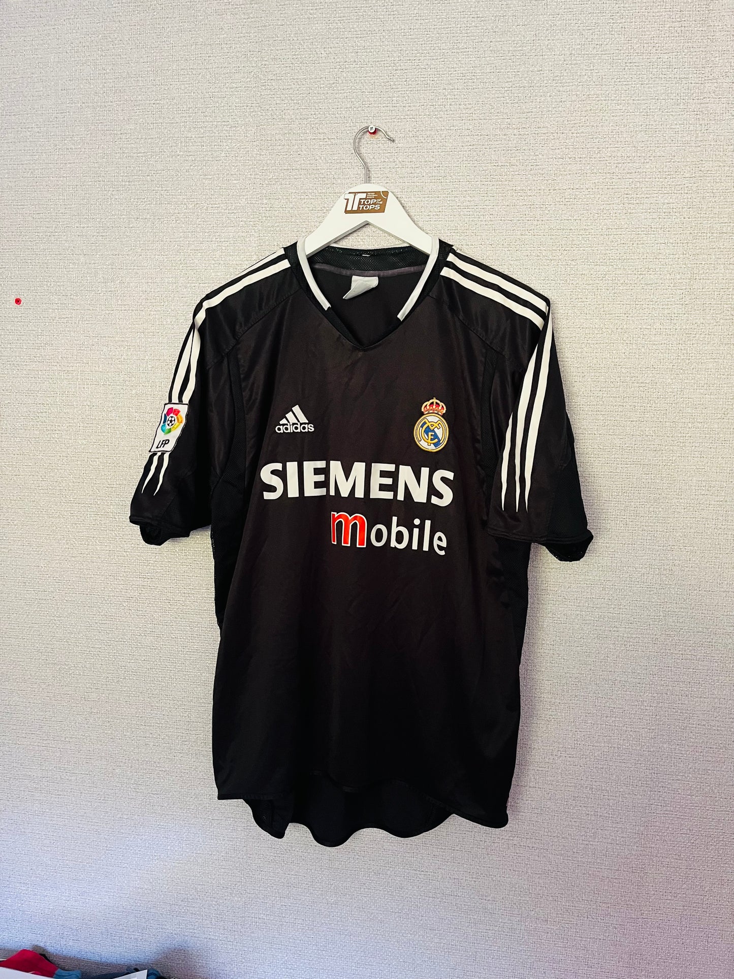 Real Madrid away football shirt 2004/05 R9 Large