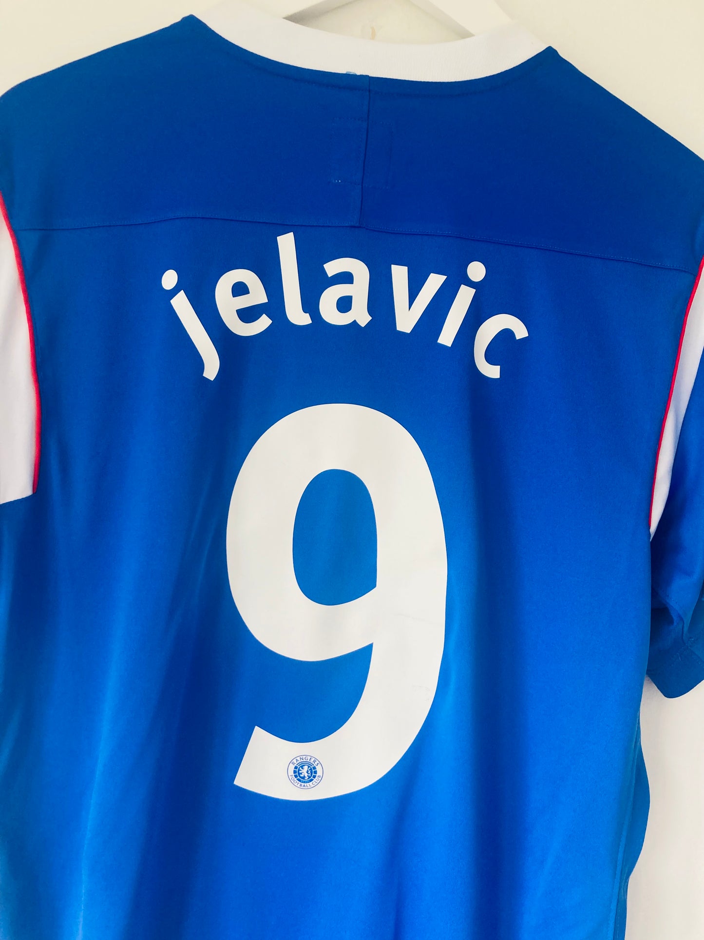 Glasgow Rangers home football shirt 2011/12 Jelavic Large