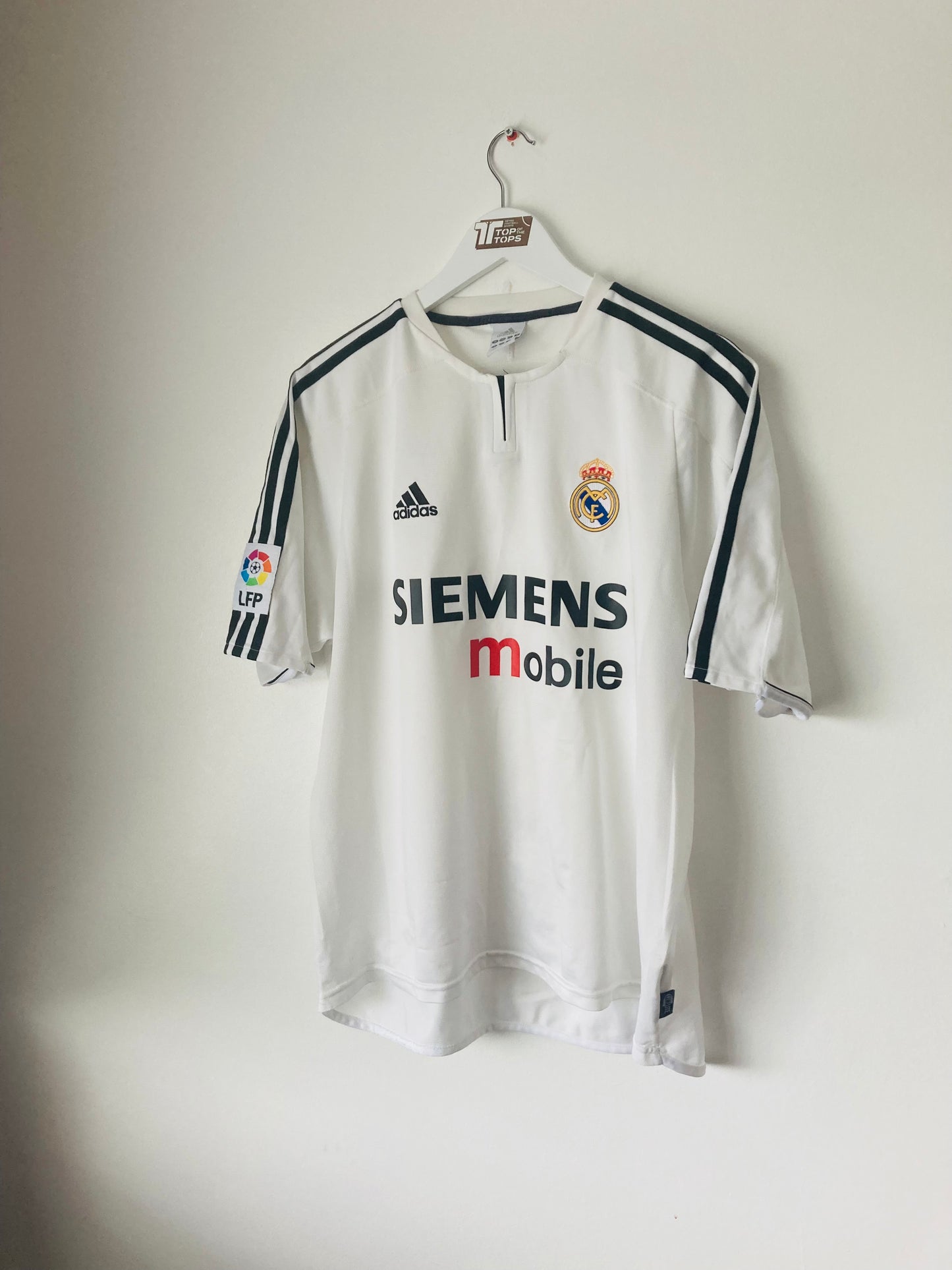 Rea Madrid home football shirt 2003/04 R9 Large