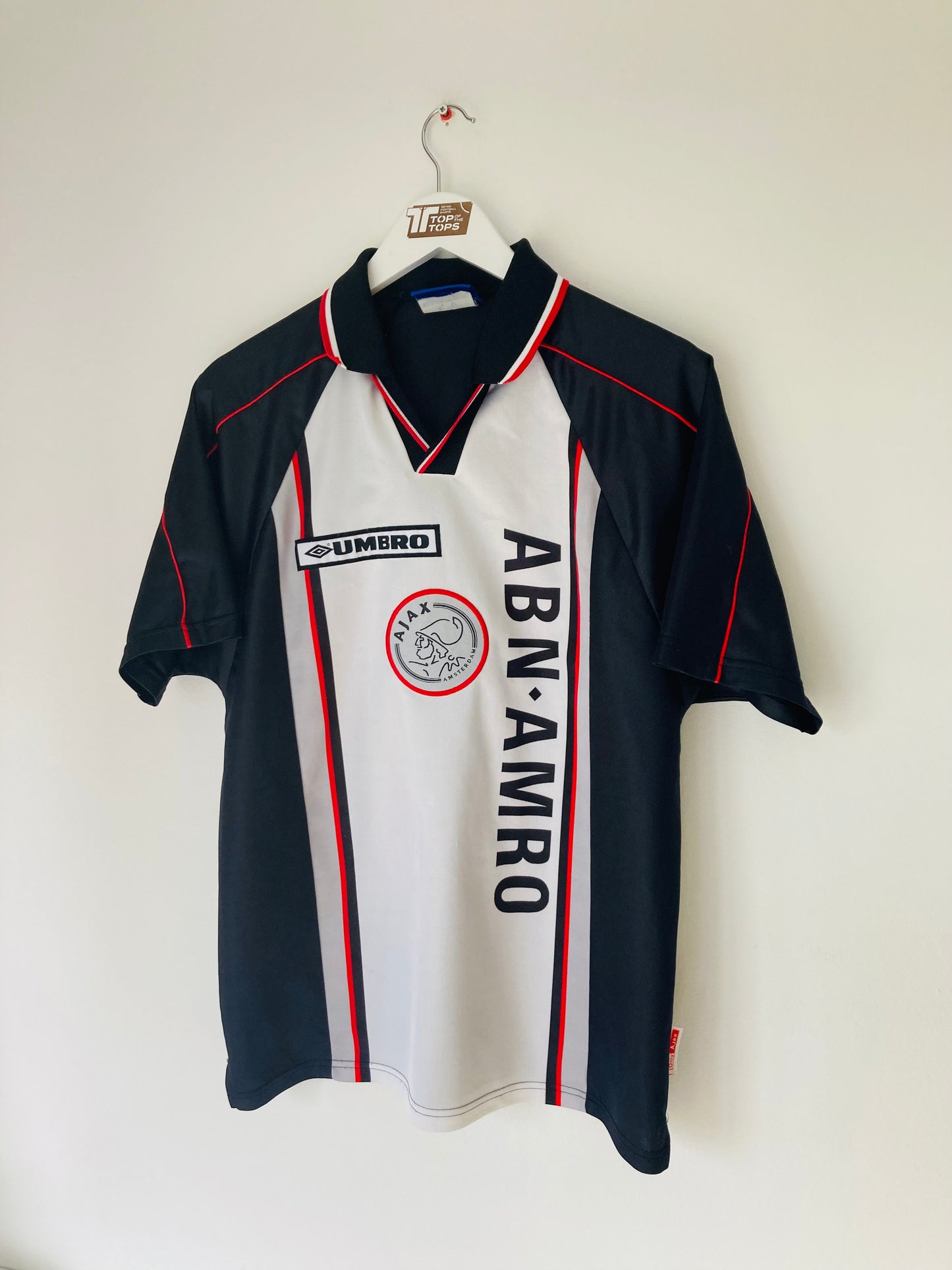Ajax away football shirt 1998/99 Litmanen Medium