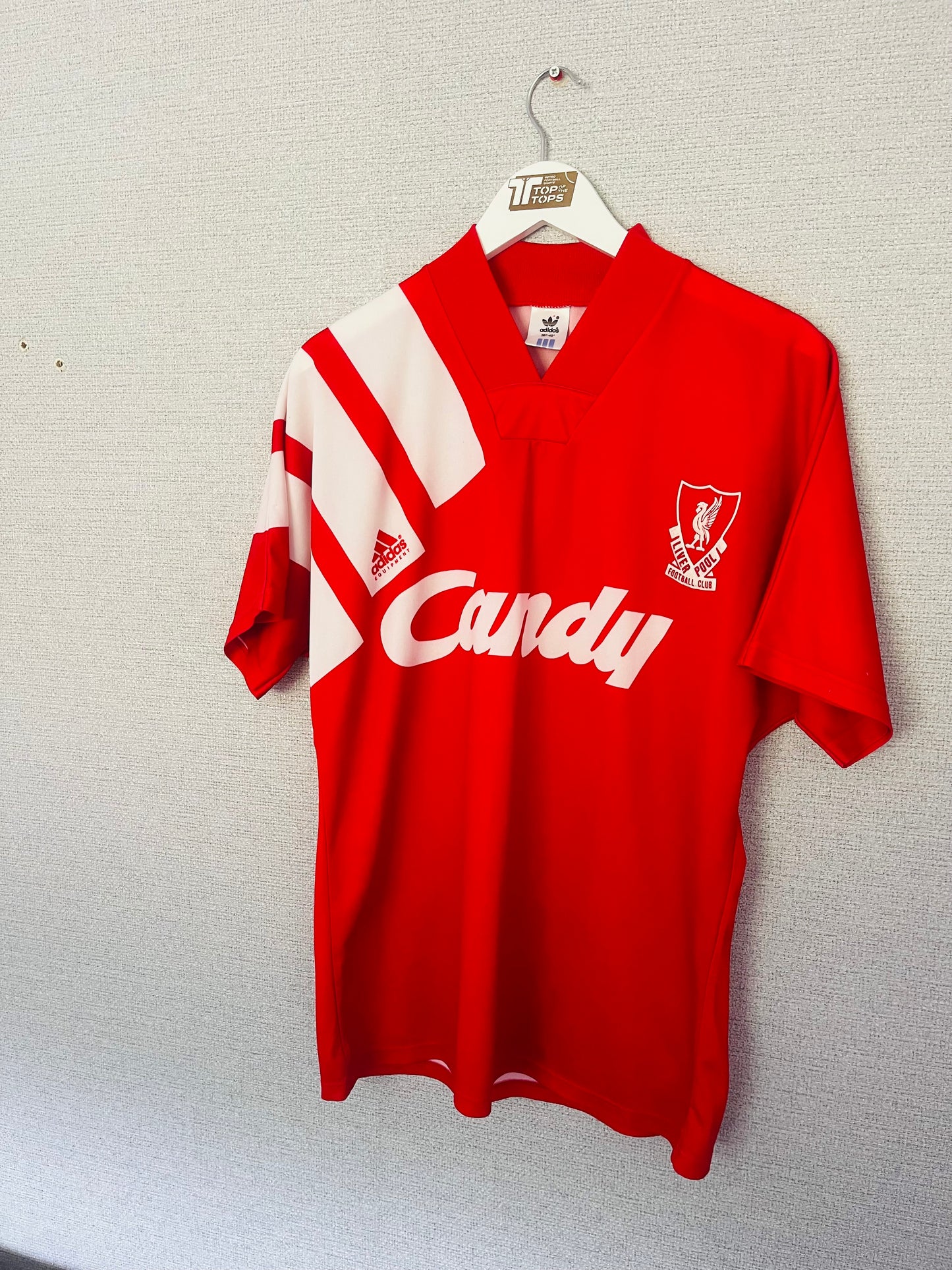 Liverpool home football shirt 1991/92 Medium