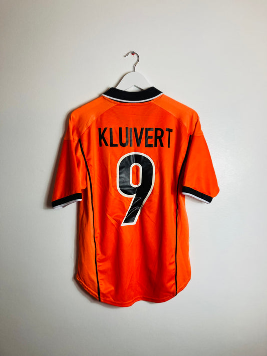 Holland Netherlands home football shirt W/C 1998 Kluivert small