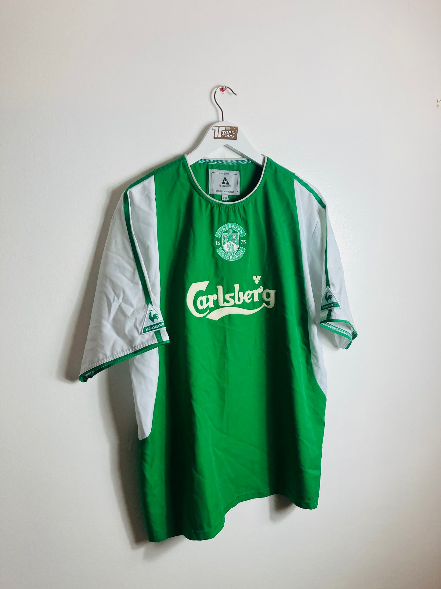 Hibernian home football shirt 2003/04 Large