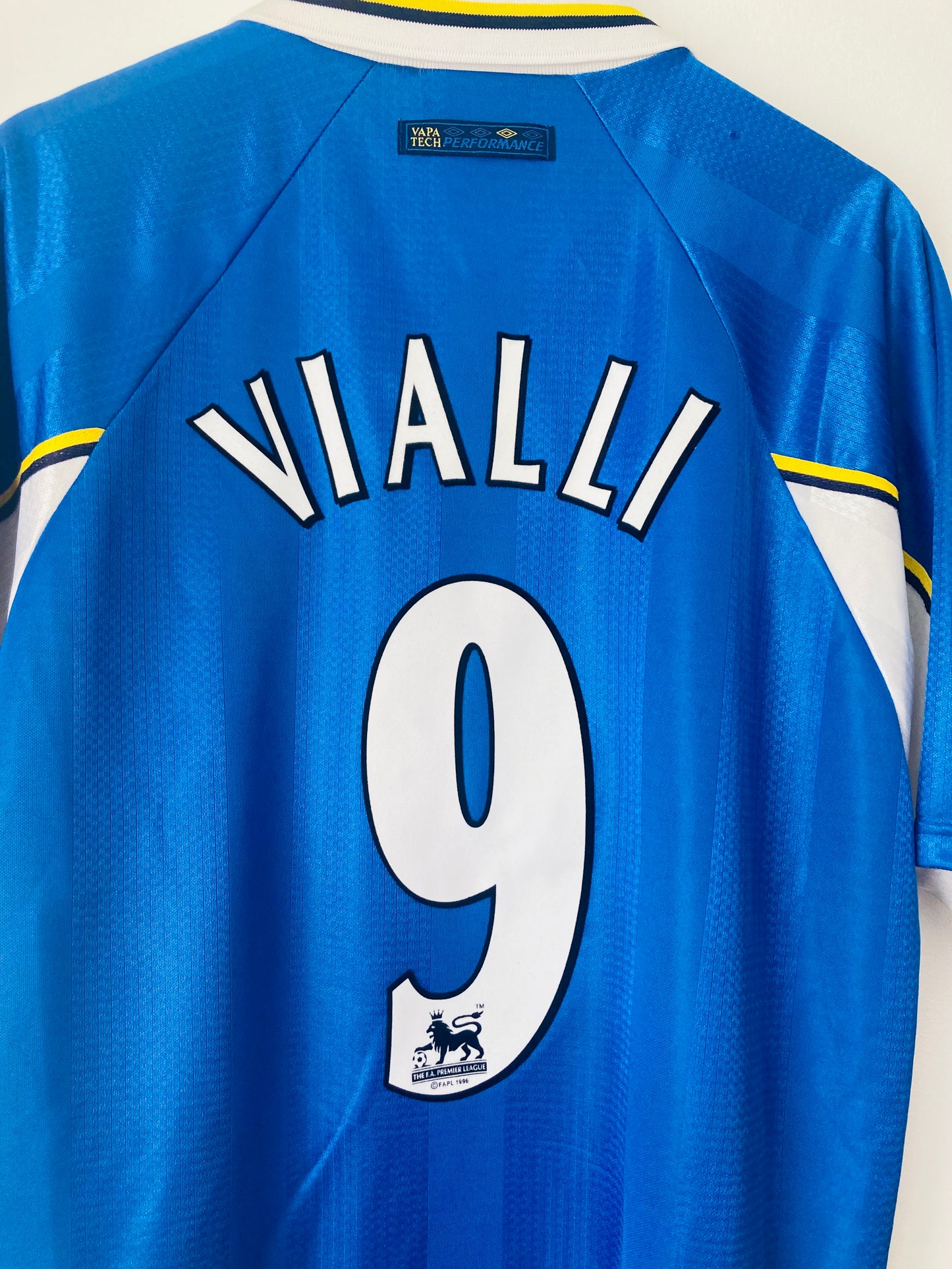 Chelsea home football shirt 1997/98 Vialli XL