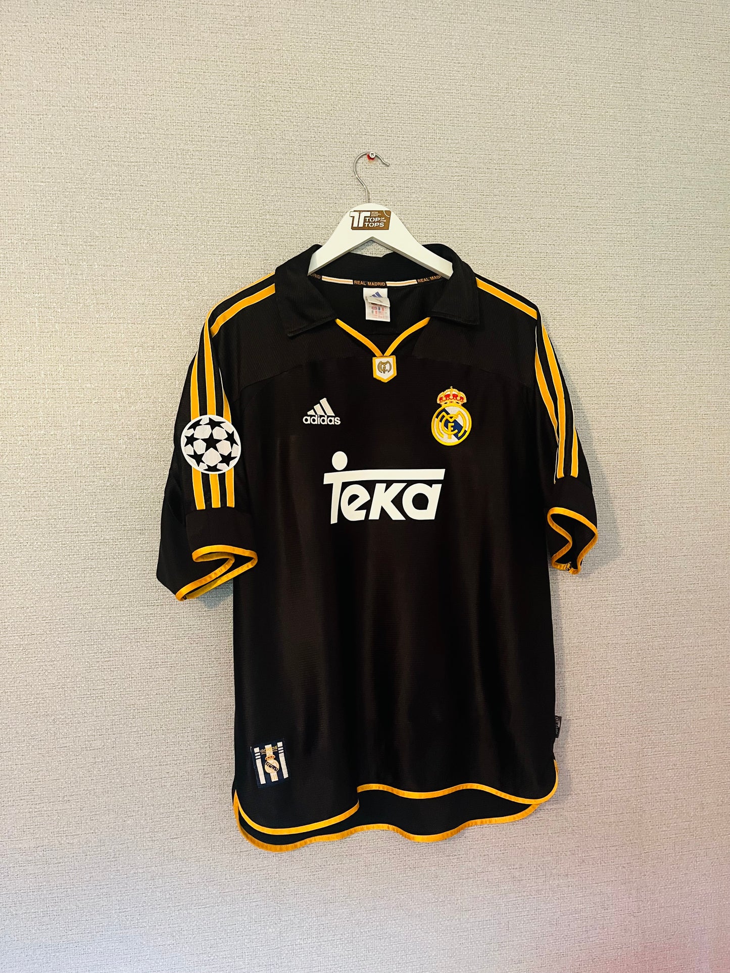 Real Madrid away football shirt 1999/2001 Redondo Large