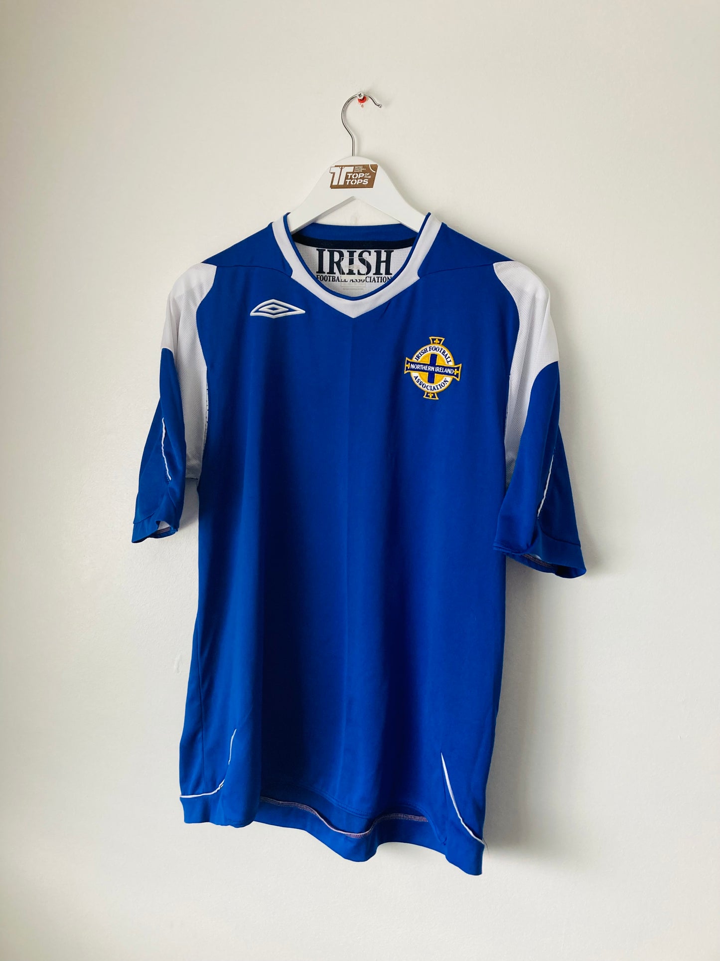 Northern Ireland away football shirt 2006/07 Large