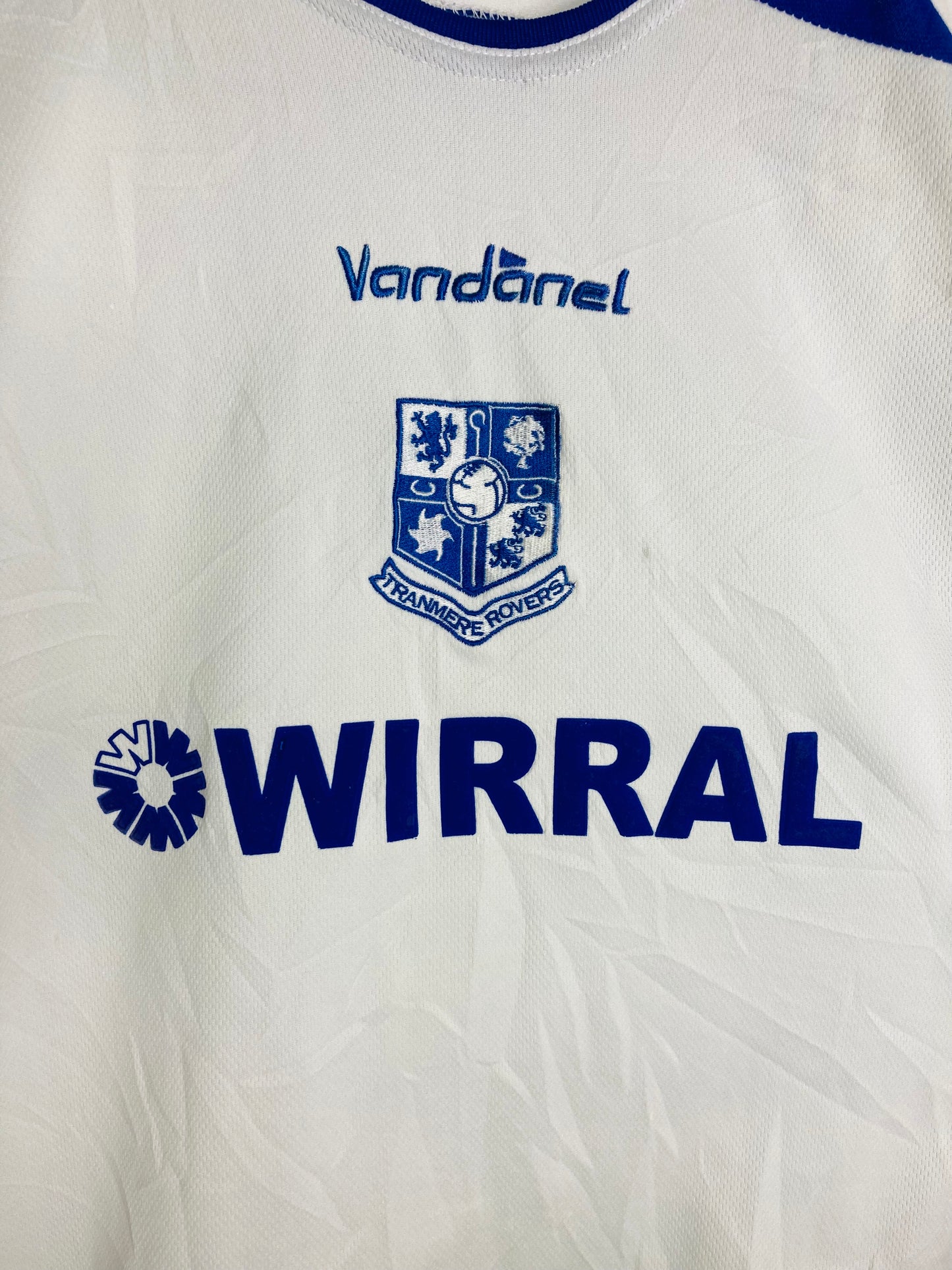 Tranmere Rovers home football shirt 2004/05 Large