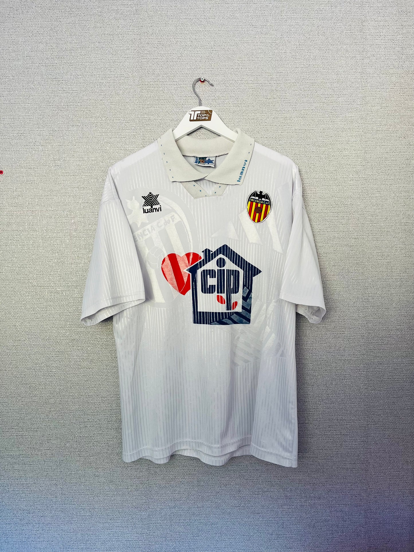 Valencia home football shirt 1994/95 Large