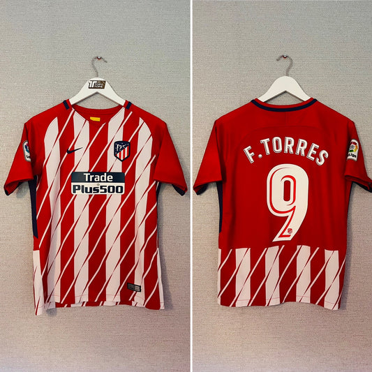 Atletico Madrid home football shirt 2017/18 Torres XL youths