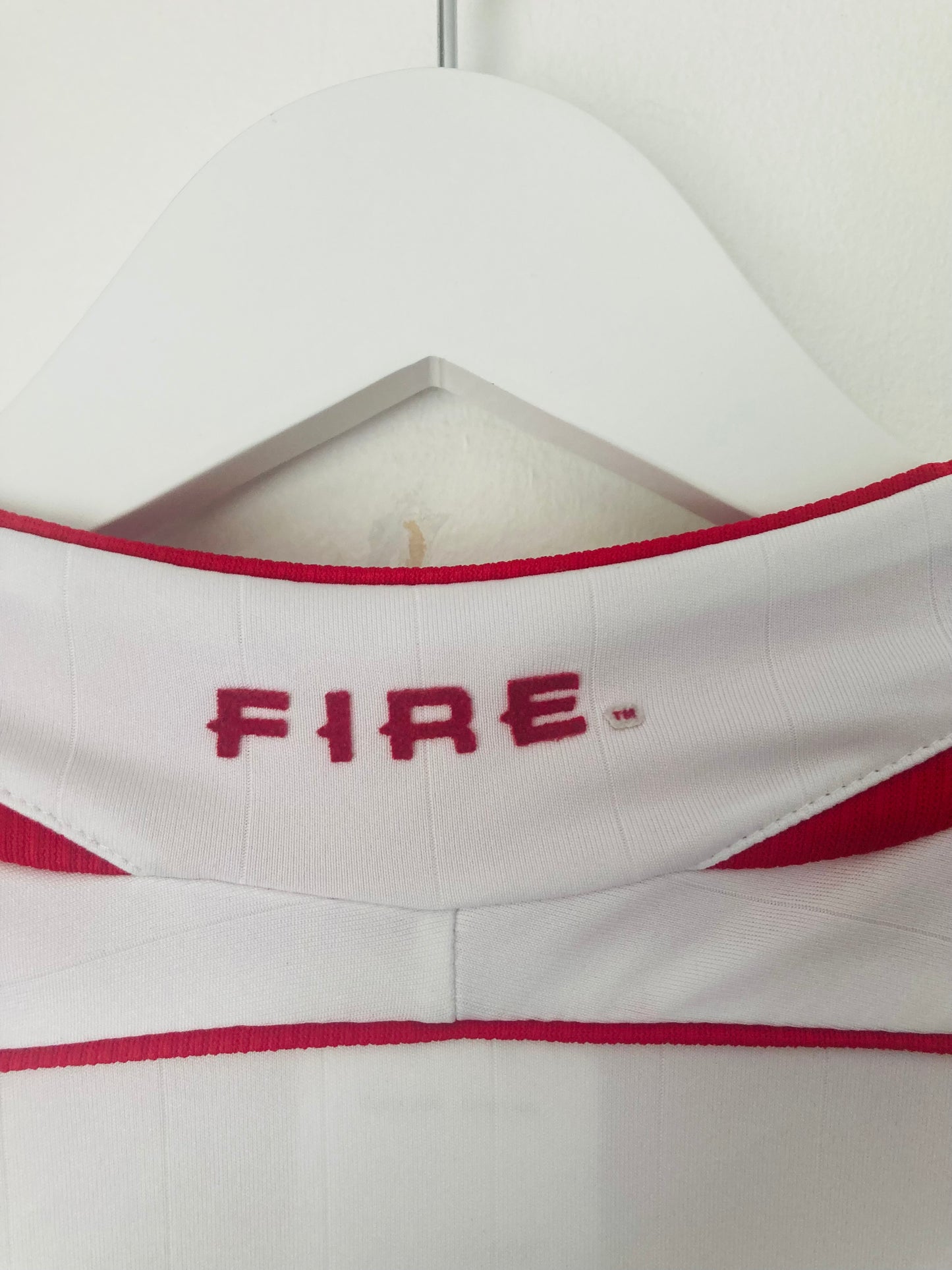 Chicago Fire away football shirt 2007/08 Wanchope Medium