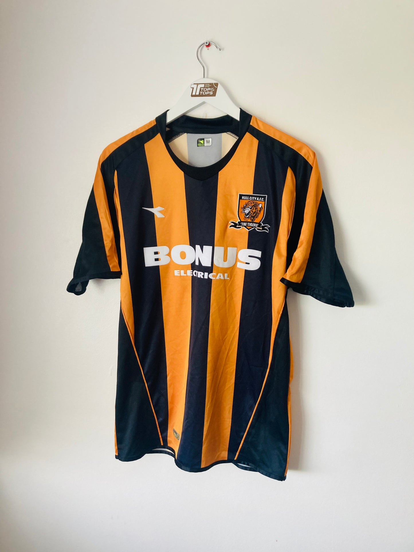 Hull City home football shirt 2006/07 Medium