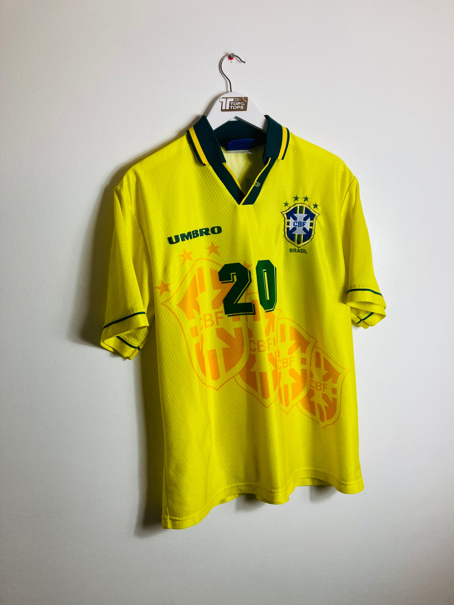 Brazil home football shirt
1994/95 Ronaldo large