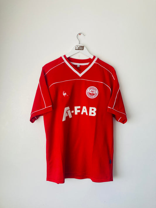 Aberdeen home football shirt 2002/04 medium