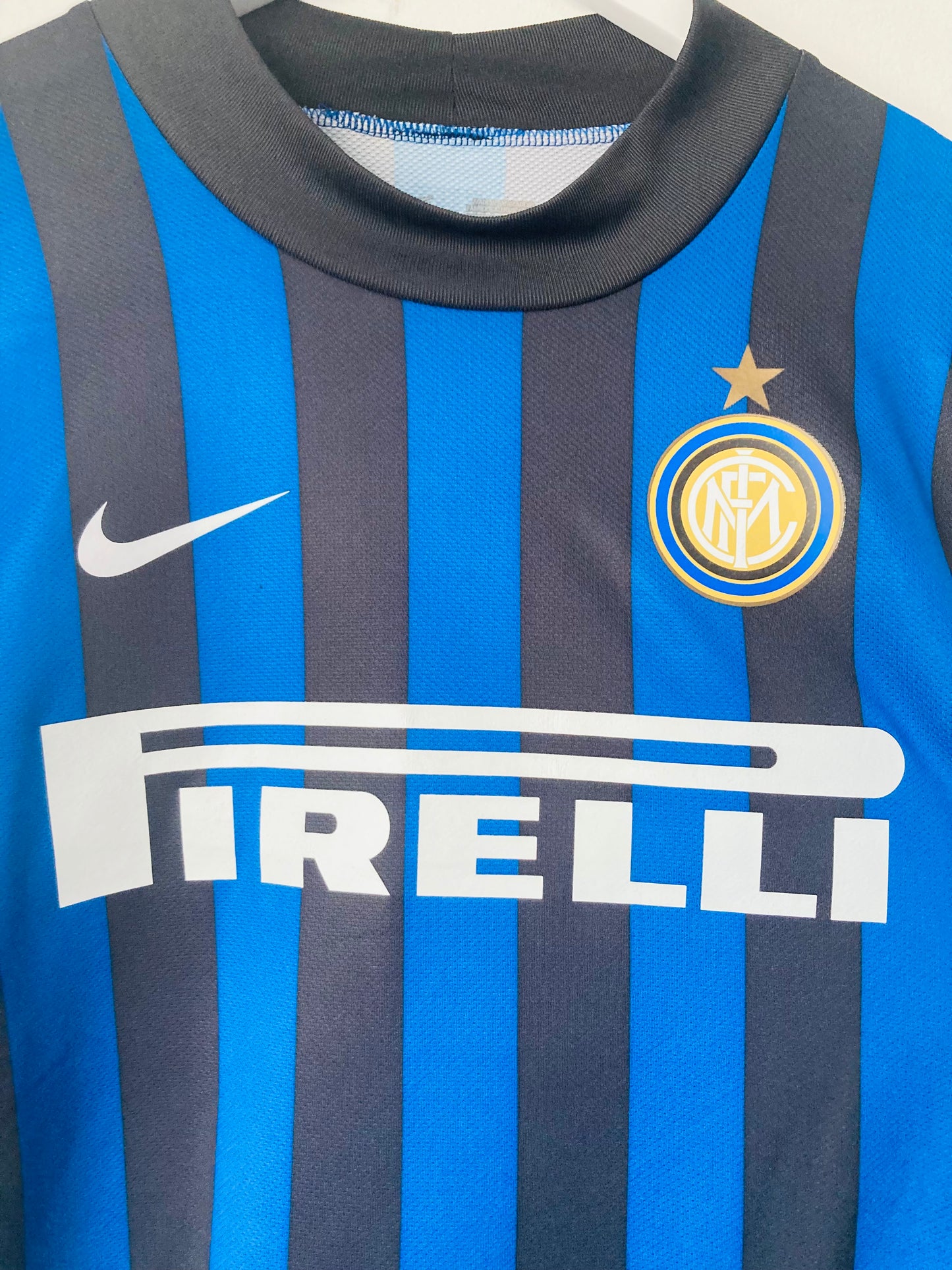 Inter Milan home football shirt (player version) 2011/12 Zanetti XL