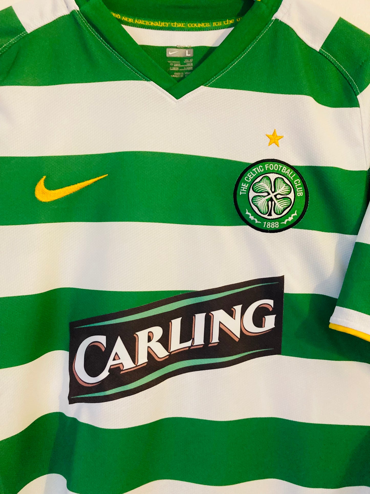 Glasgow Celtic home football shirt
2008/09 Nakamura Large