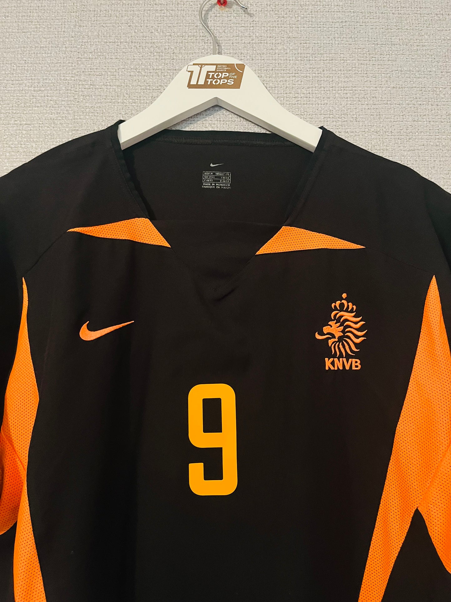 Holland Netherlands away football shirt 2002/04 Van Nistelrooy Medium