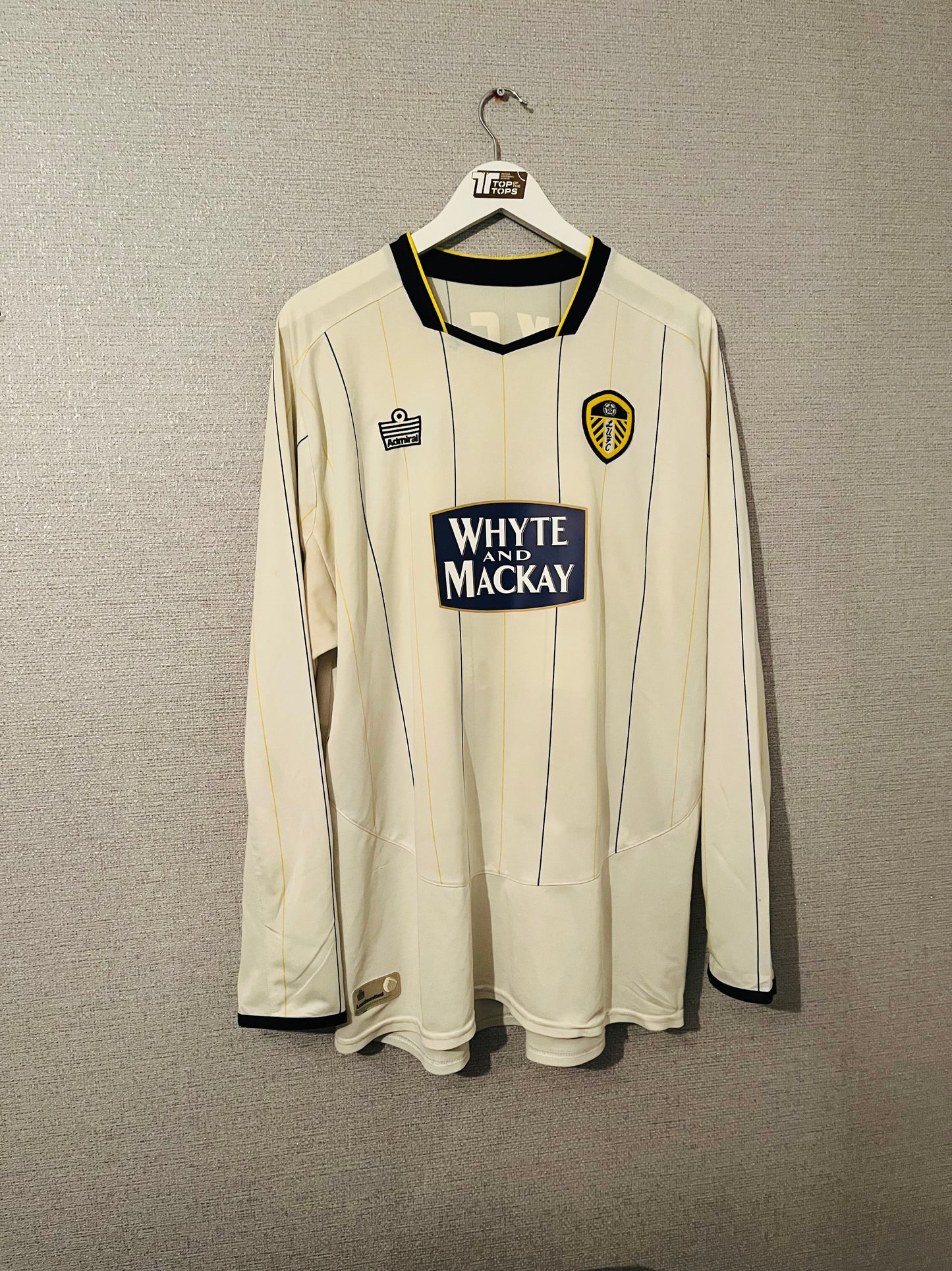 Leeds United home football shirt 2005/06 Beckford XL