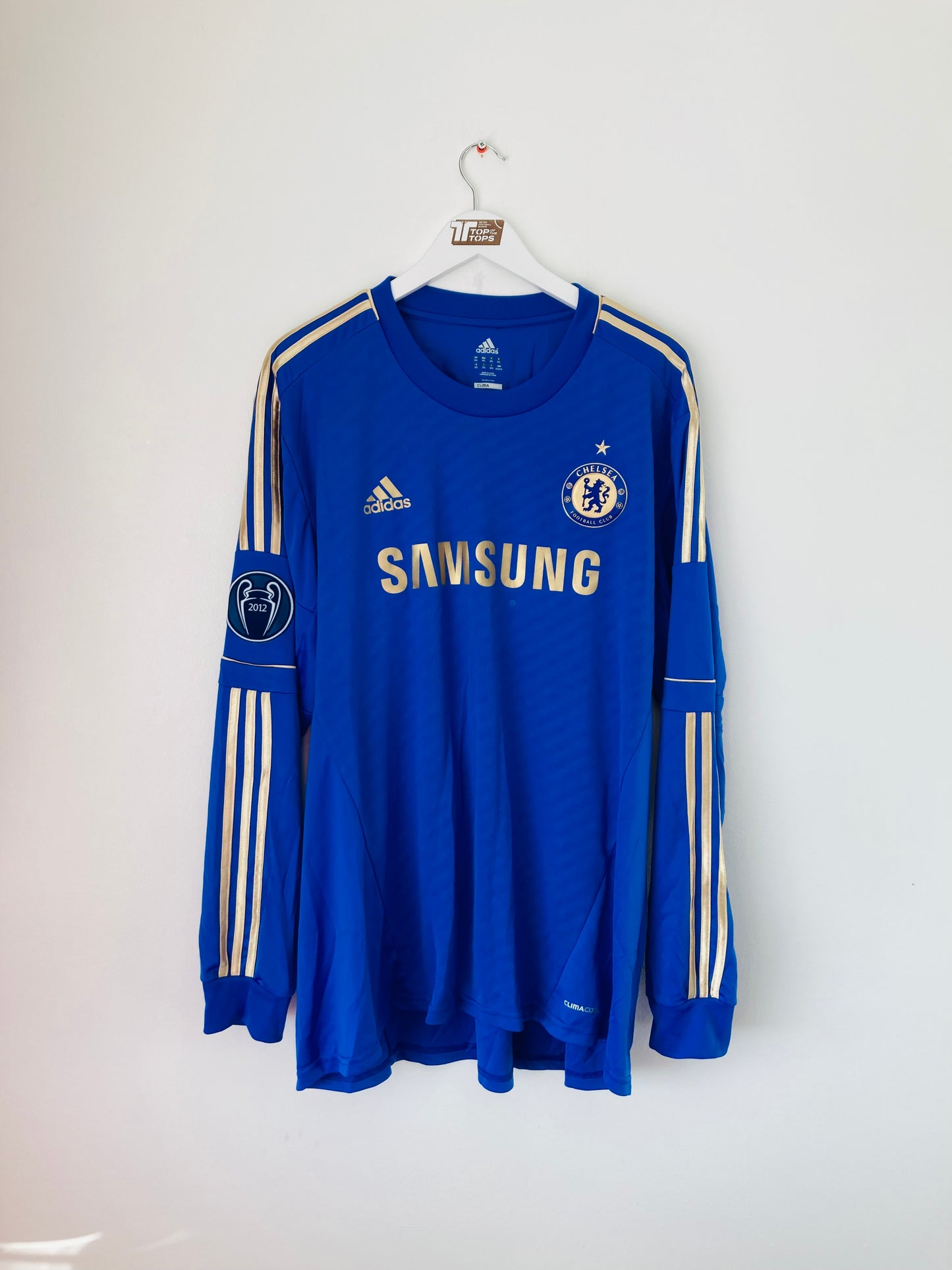 Chelsea home football shirt 2012/13 Luiz 3XL