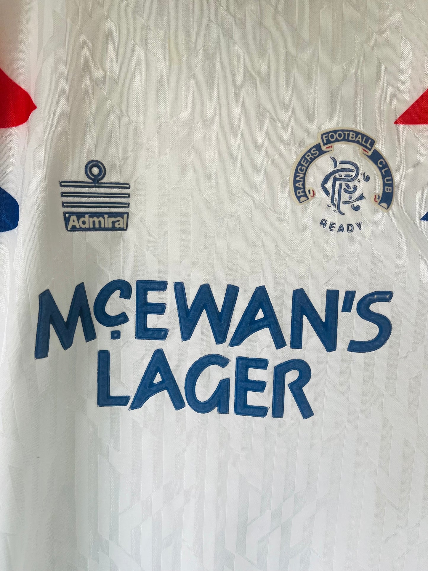 Glasgow Rangers away football shirt 1990/92 Large