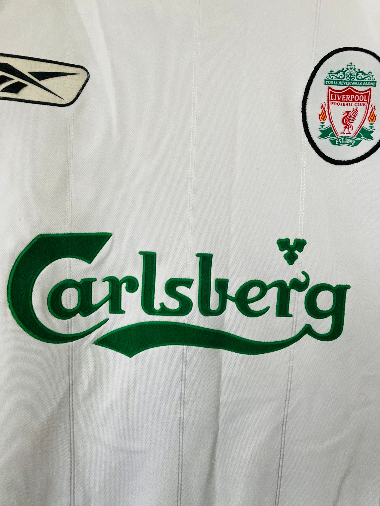Liverpool away football shirt
2003/05 Riise small