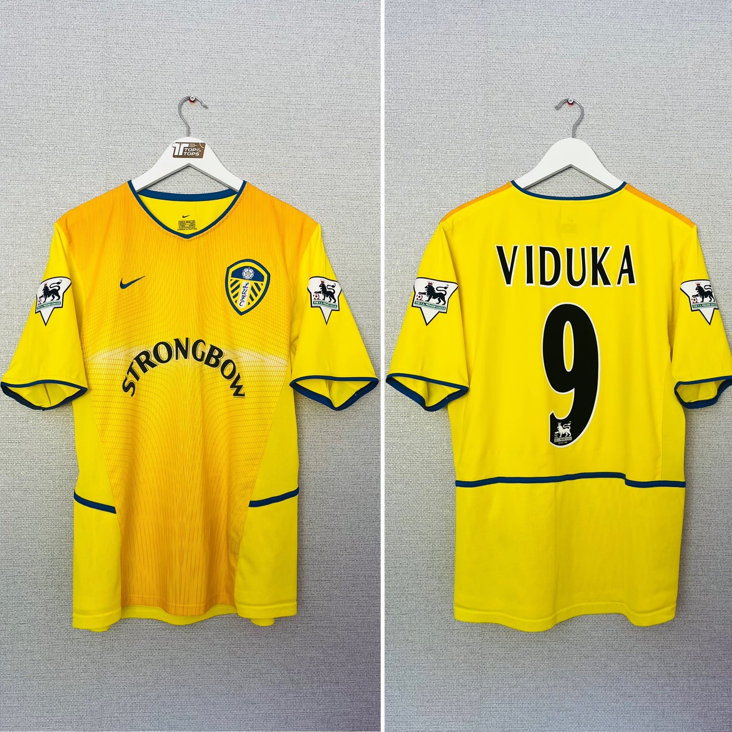 Leeds United away football shirt
2002/03 Viduka Medium