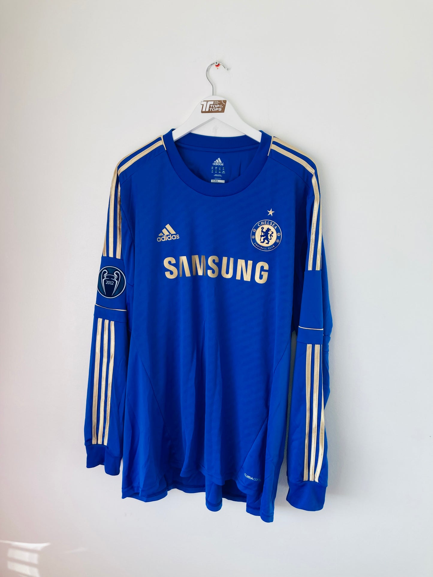Chelsea home football shirt 2012/13 Luiz 3XL