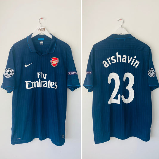 Arsenal away football shirt 2009/10 Arshavin XXL