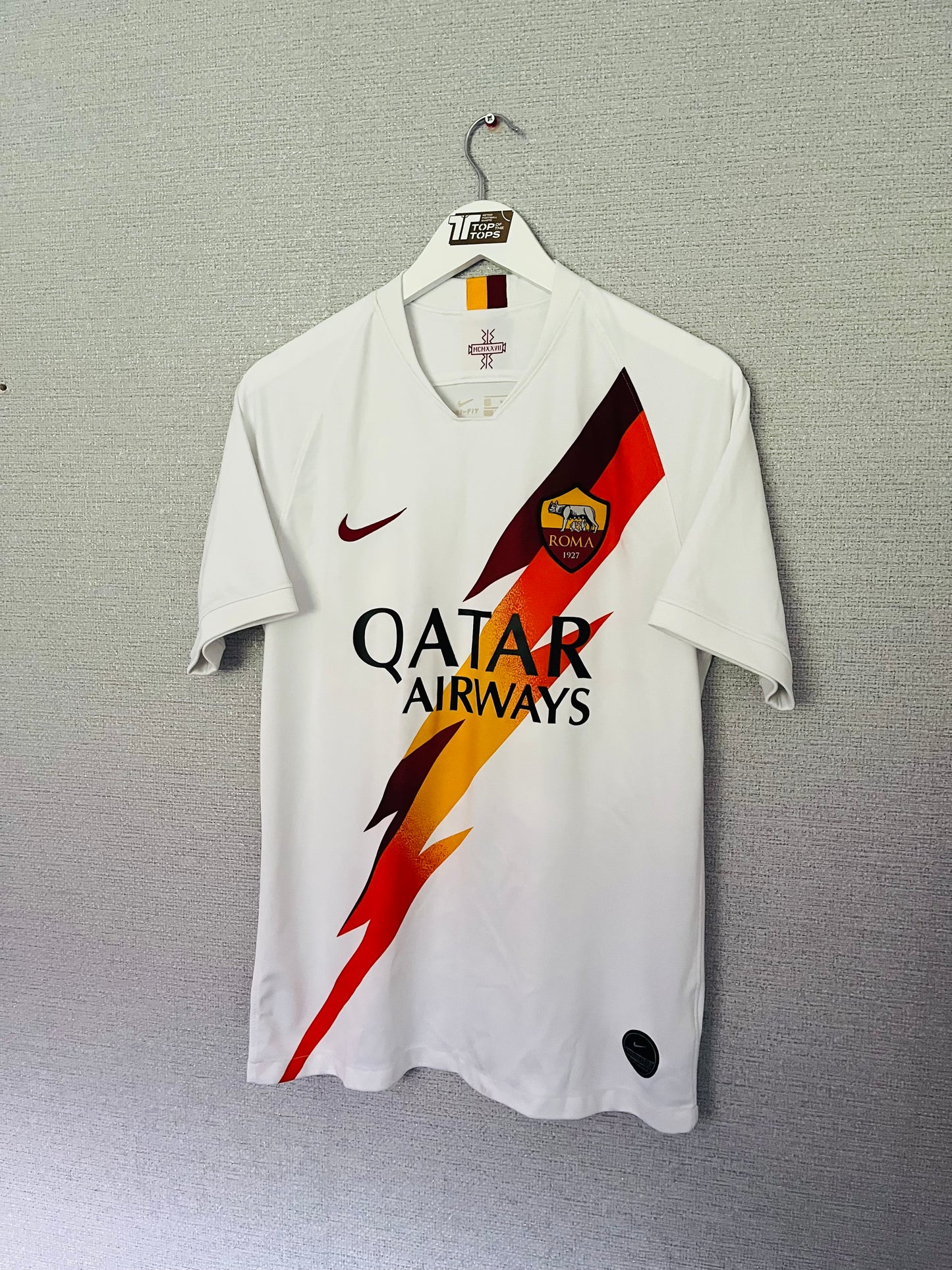 Roma away football shirt 2019/20 Kluivert medium