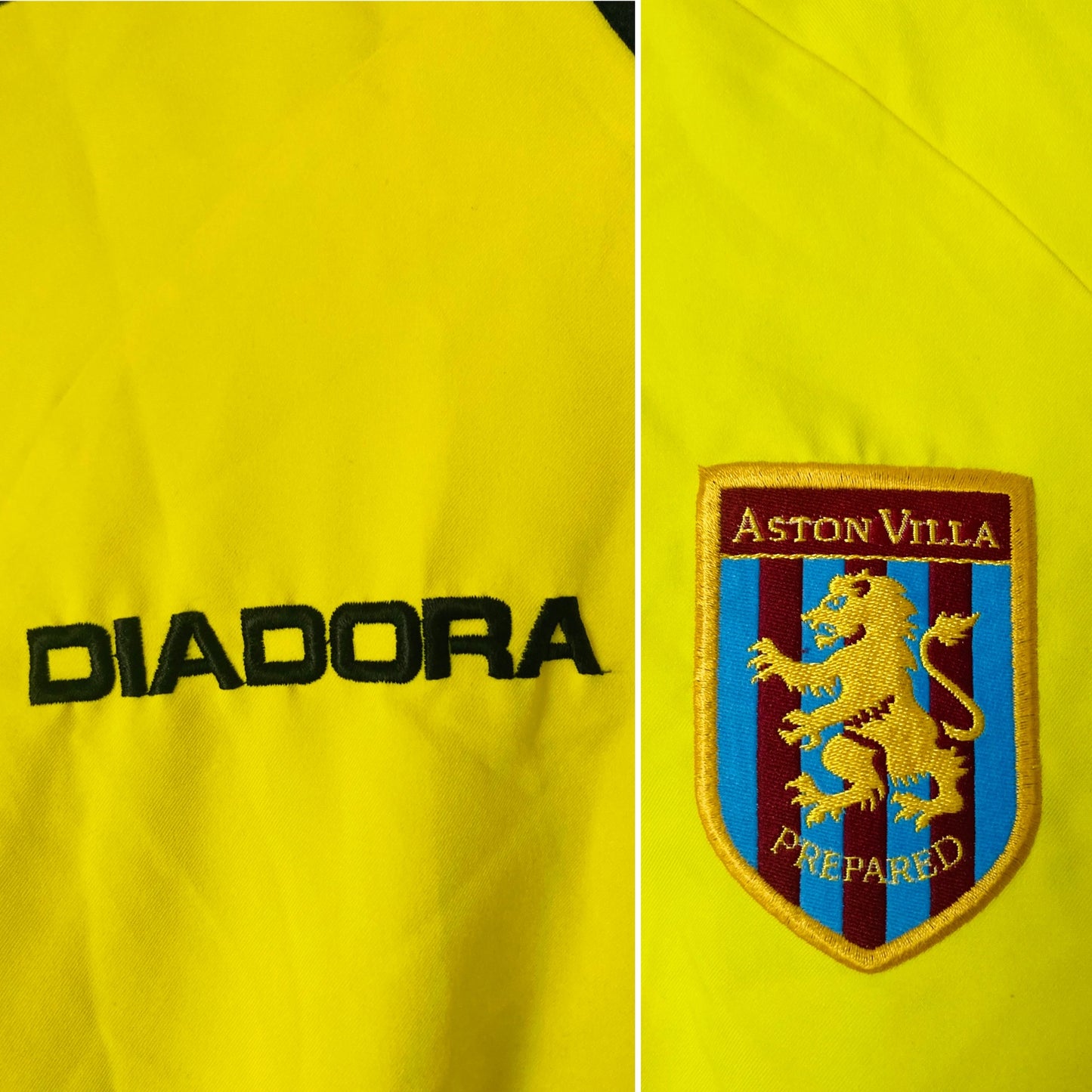 Aston Villa away football shirt
2003/04 Angel Small
