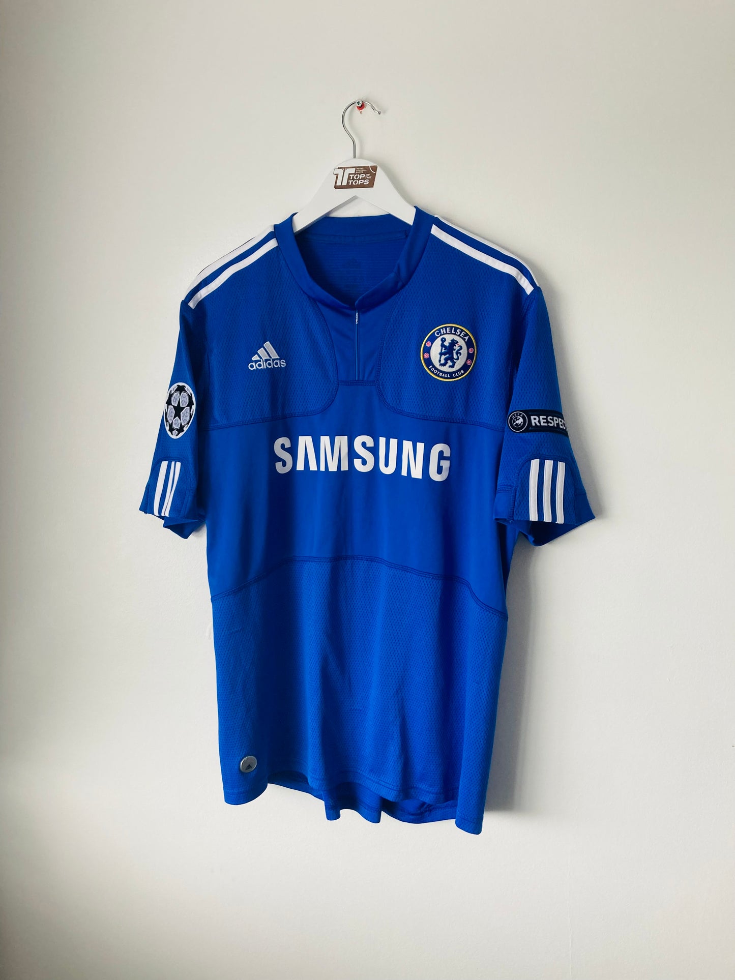 Chelsea home football shirt 2009/10 Drogba Large