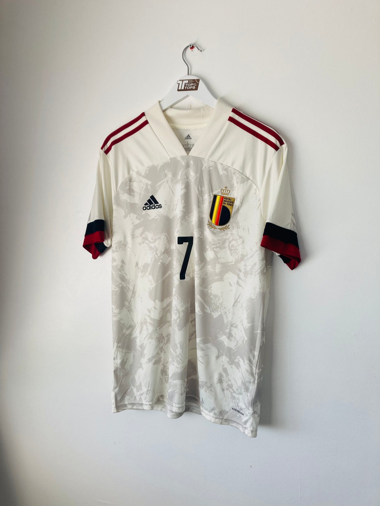 Belgium away football shirt 2020/21 De Bruyne Large