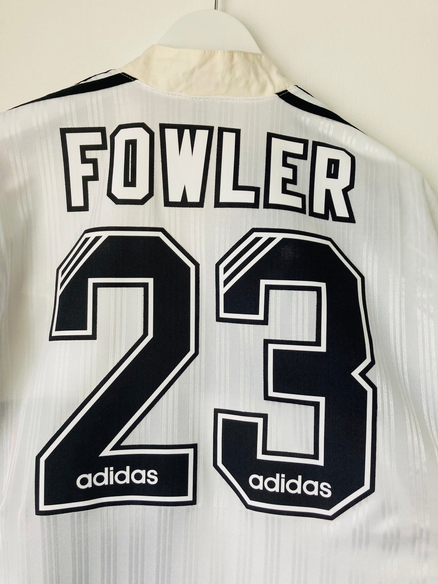 Liverpool away football shirt 1995/96 Fowler Medium