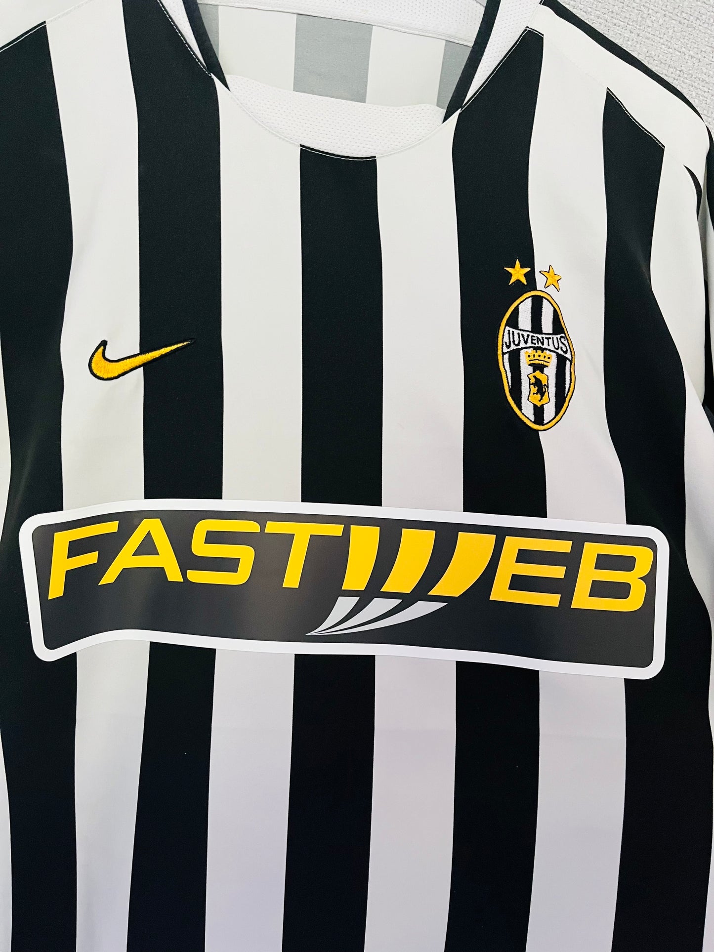 Juventus home football shirt 2003/04 Thuram XL