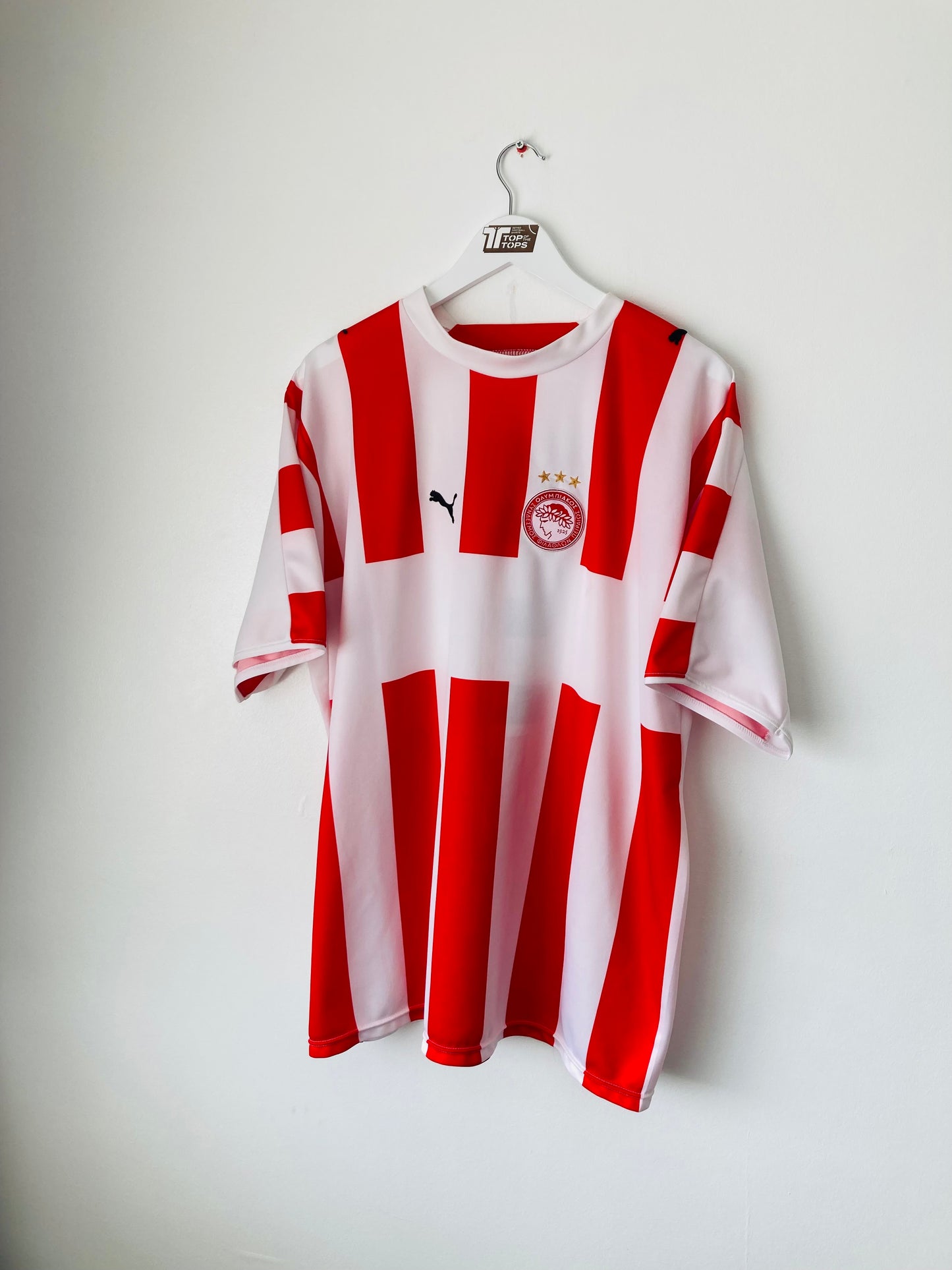 Olympiakos home football shirt 2006/07 Okkas XL