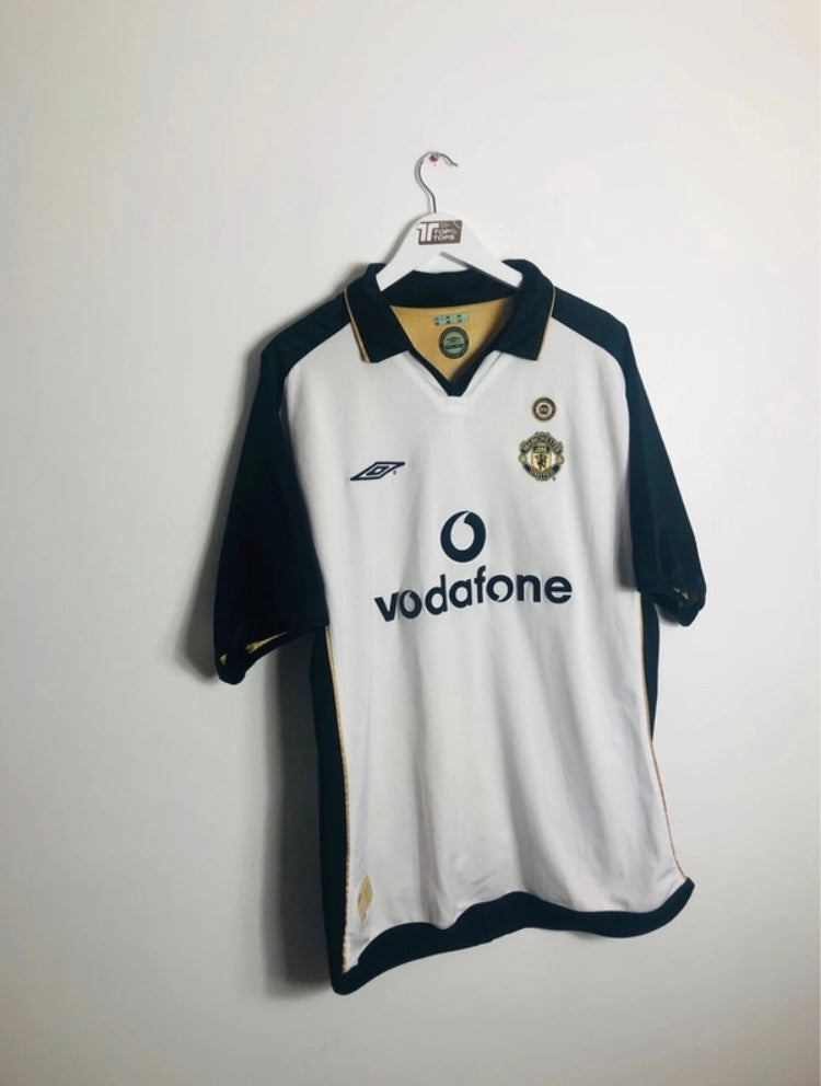 Manchester United away & third football shirt (reversible version)
Beckham XL 2001/02