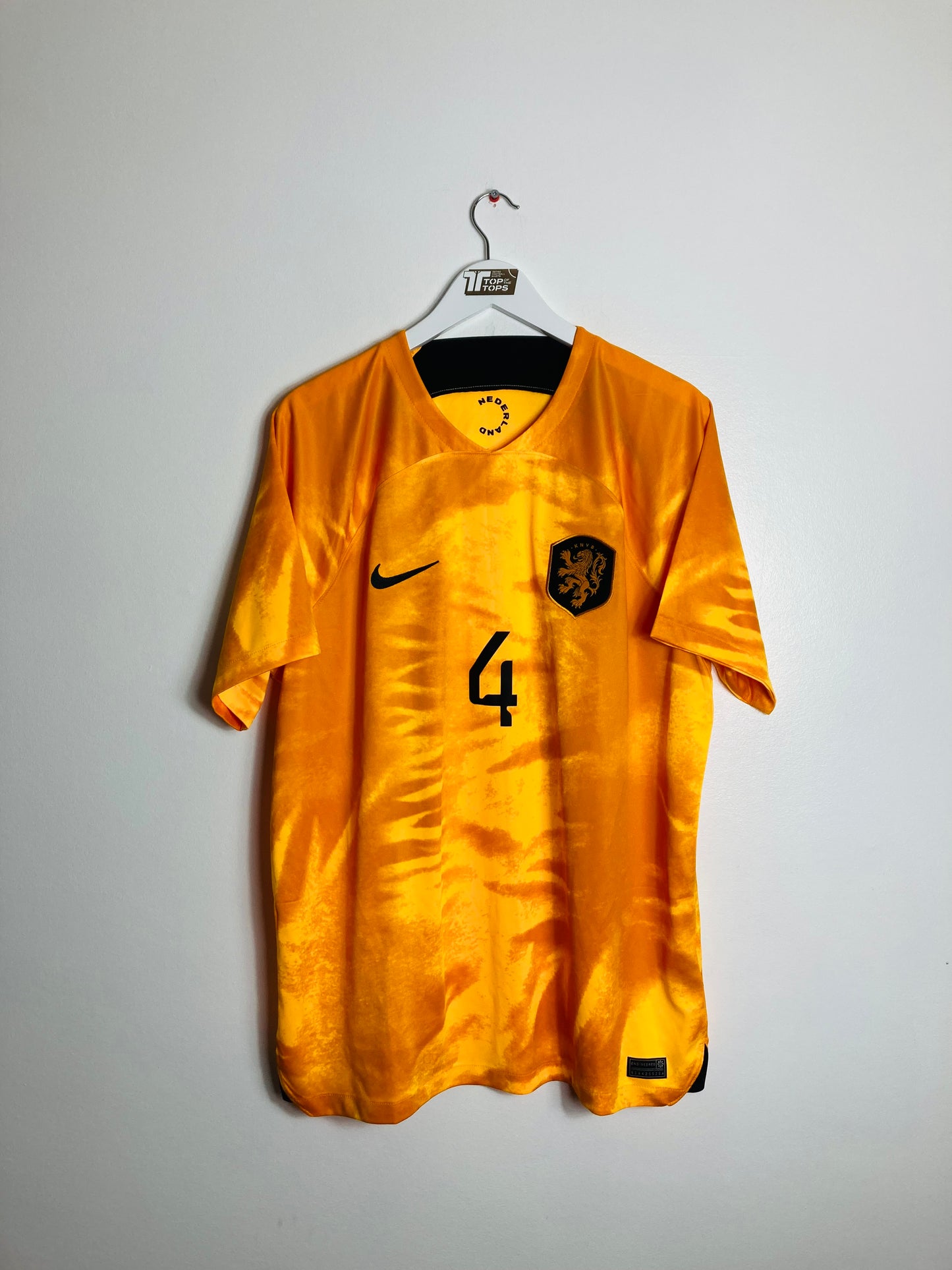 Holland Netherlands home football shirt W/C 2022 Virgil XL