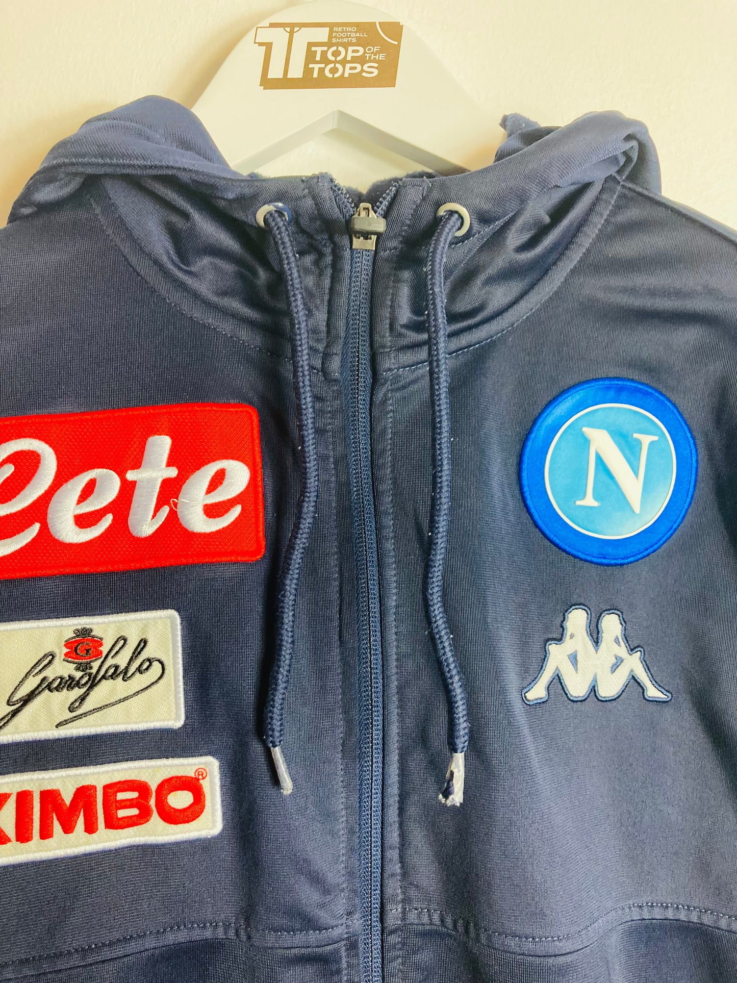 Napoli training football hoodie 2017/18 medium